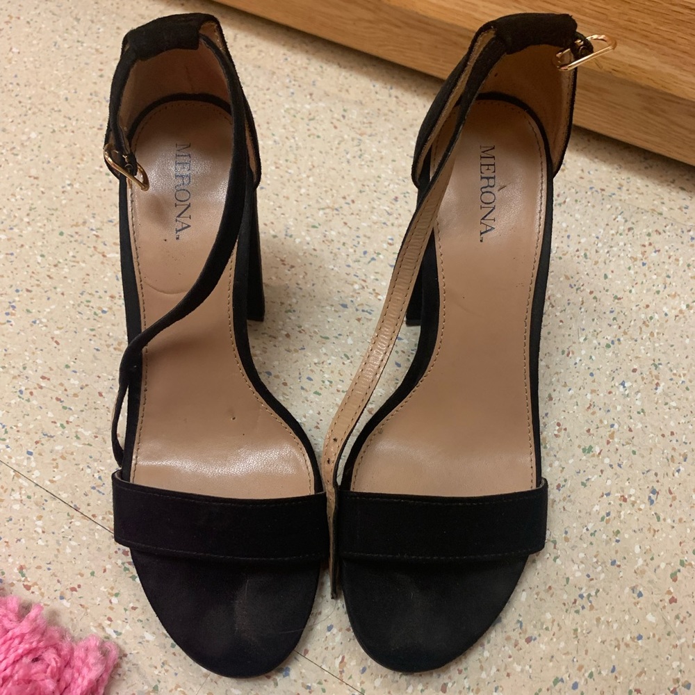 Black heels